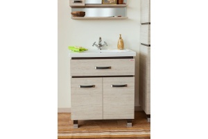 Тумба для комплекта Sanflor Техас 60, венге-орегон