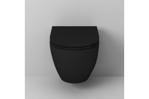 Унитаз подвесной Grossman безободковый GR-4455BMS - 3