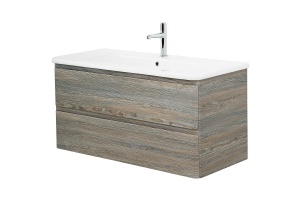 Тумба с раковиной BelBagno Albano 105 светлое дерево - 2