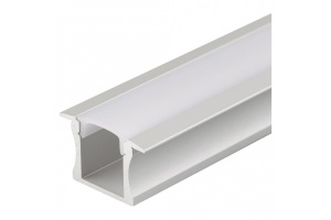 Профиль с рассеивателем Arlight ALU-SLIM-H15-F-2000 ANOD+FROST 018243