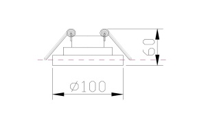 Встраиваемый светодиодный светильник Maytoni Joliet DL035-2-L6B - 2