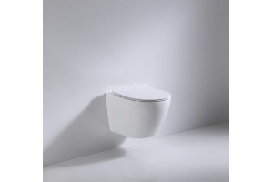 Унитаз подвесной beWash MINIMAL белый с сиденьем микролифт - 2