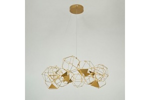 Подвесная люстра Eurosvet Uma 90369/12 медь - 2