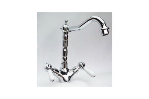 Смеситель для кухонной мойки Magliezza Bianco хром (50151-cr)