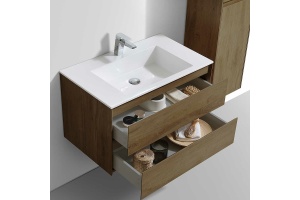 Комплект мебели Vincea Luka 80 темное дерево - 2