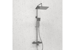 Душевая система WasserKraft 30 с термостатом хром - 2