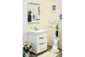 Тумба с раковиной Sanflor Одри 80/2 напольная - 2