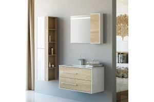 Мебель для ванной Aqwella 5 stars Miami 90 L