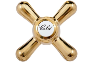 Смеситель для биде Rav Slezak Morava retro золото - 2