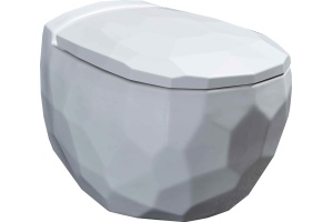 Унитаз подвесной beWash Bekinger 87303601 с сиденьем микролифт, с функцией биде белый