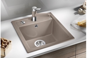 Мойка из гранита Blanco Dalago серый (517317) - 2