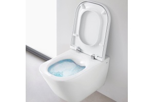 Комплект Система инсталляции для унитазов TECE + Чаша для унитаза подвесного Roca Gap 34647L000 + Крышка-сиденье Roca Gap 801472004 - 3