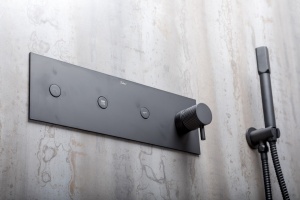 Душевой комплект Boheme Fusion 130-B С ВНУТРЕННЕЙ ЧАСТЬЮ, чёрный - 3