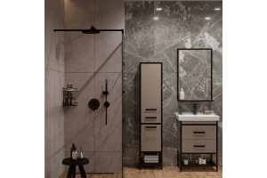 Душевой комплект VitrA Origin матовый черный - 3