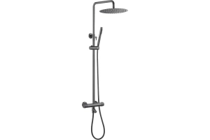 Душевая стойка Boheme Uno Shine Gun Metall (468-T-SGM)