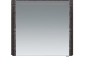 Зеркало-шкаф AM.PM Sensation 80 L табачный дуб