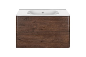 Тумба под раковину Vincea Vico 80 темное дерево