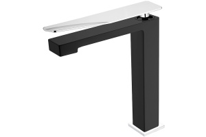 Смеситель для раковины Boheme Q черный хром