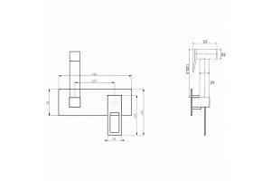 Гигиенический душ Boheme Q белый, хром (147-WCR.2) - 2