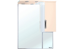 Зеркало-шкаф Bellezza Лагуна 65 R бежевый