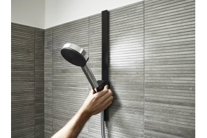 Штанга для душа Hansgrohe 70 черный матовый - 2