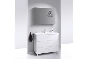 Тумба для комплекта Aqwella Manchester 100 напольная - 3