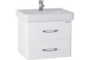 Тумба для комплекта Bellezza Джела 70 подвесная, 2 ящика с раковиной Тигода