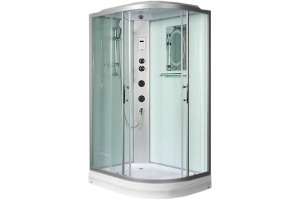 Душевая кабина WeltWasser WW500 WERRA 1204 L 120x90 хром с гидромассажем (10000006431)