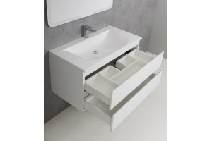 Тумба под раковину Cezares Molveno 90х50 Bianco Ghiaccio (MOLVENO-90-2C-SO-BG) - 2