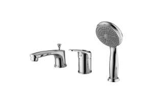 Смеситель для ванны Lemark Luna хром (LM4145C)