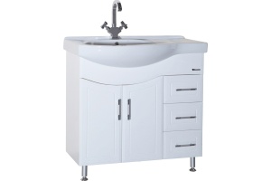 Тумба с раковиной Bellezza Коралл 85 R - 2