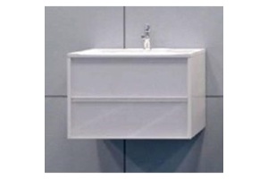 Тумба под раковину подвесная Stella Polar Калипсо 60 белая