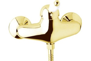 Смеситель для душа Cezares Elite золото (ELITE-DM-03/24-Bi)