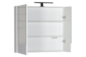 Зеркало-шкаф Aquanet Нота 75 камерино белый - 2