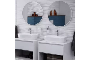 Зеркало Excellent Virro 80 белое матовое - 2