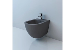 Биде подвесное Esbano Garcia серый матовый (ESVBGARCGM) - 3