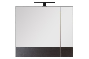 Зеркало-шкаф Aquanet Нота 75 камерино венге - 3