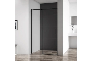 Душевая дверь BelBagno Acqua 120 профиль черный матовый (ACQUA-BF-1-120-C-NERO)