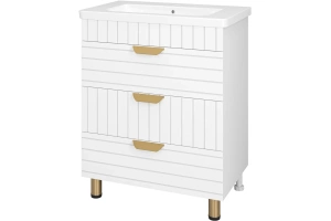 Тумба под раковину Brevita Gloster 70 белый (GLOS-06070-01-2) - 2