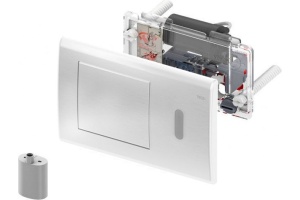 Кнопка смыва TECE Planus 6 V-Batterie 9240361 белая - 2