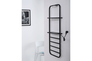 Полотенцесушитель N-337В Matt Black (1010х400x130) - 2