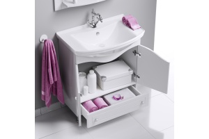 Тумба с раковиной Aqwella Franchesca 85 - 3