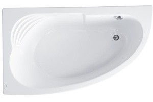 MERIDA ванна акриловая асимметричная 170х100 правосторонняя