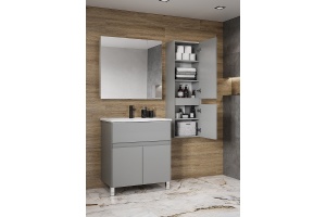 Комплект мебели Aquaton Форест 75 серый матовый - 2