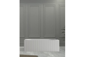 Ванна из искусственного камня ABBER Stein AS9603 белая матовая - 3