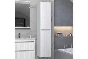 Шкаф-пенал Brevita Balaton 35 R, белый (BAL-05035-01-2П)