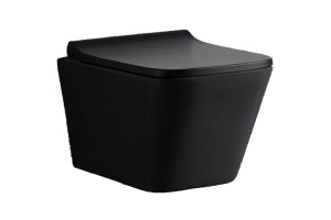 Унитаз подвесной Ceramalux черный, матовый (NS5170MB)