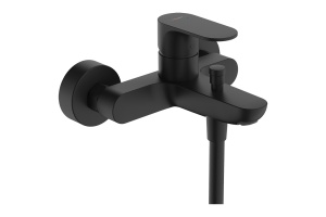 Смеситель для ванны с душем Hansgrohe Rebris S черный матовый