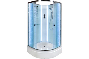 Душевая кабина Deto EM 100х100 (EM2710NLED)