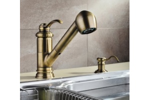 Дозатор Omoikiri OM-01-AB античная латунь - 2